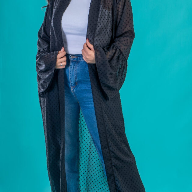 كارديجان شيفون منقط